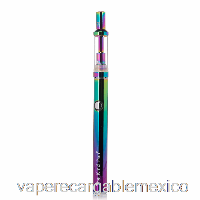 Vape Recargable The Kind Pen Slim 510 Kit De Vaporizador Iridiscente